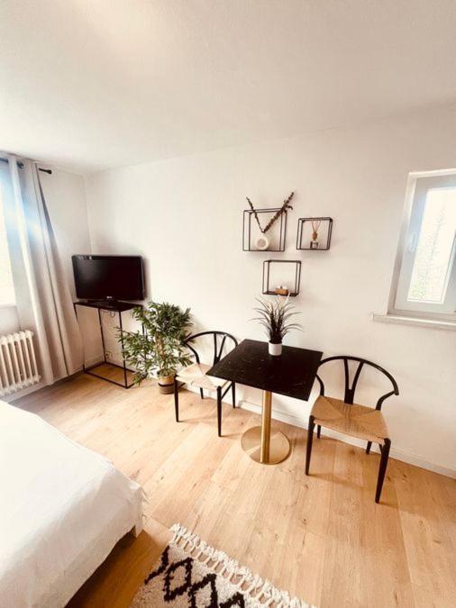 Ferienwohnung An Der Uniklinik Mit Eigener Kueche Und Renoviertem Badezimmer Homburg  Eksteriør billede